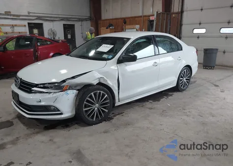 2015 Volkswagen Jetta 1.8T Sport from USA, damaged, VIN 3VWD17AJ2FM427343